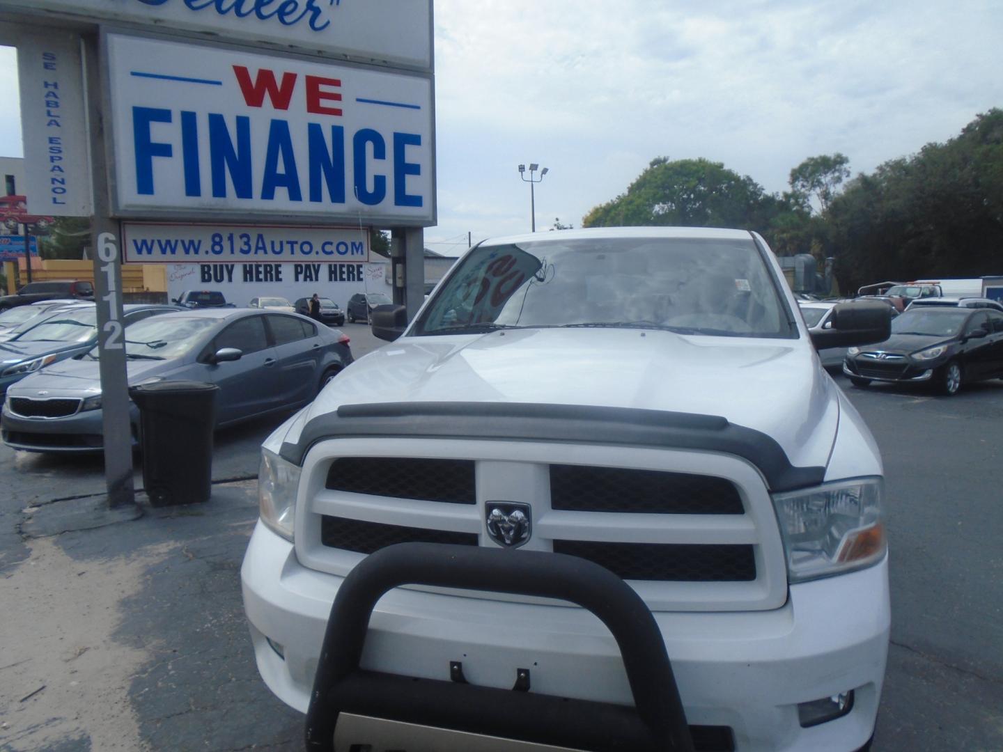 2012 Dodge Ram 1500 ST Crew Cab 2WD (1C6RD6KT4CS) with an 5.7L V8 OHV 16V engine, 6-Speed Automatic transmission, located at 6112 N Florida Avenue, Tampa, FL, 33604, (888) 521-5131, 27.954929, -82.459534 - Photo#1