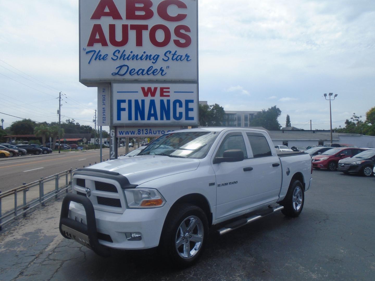 2012 Dodge Ram 1500 ST Crew Cab 2WD (1C6RD6KT4CS) with an 5.7L V8 OHV 16V engine, 6-Speed Automatic transmission, located at 6112 N Florida Avenue, Tampa, FL, 33604, (888) 521-5131, 27.954929, -82.459534 - Photo#3