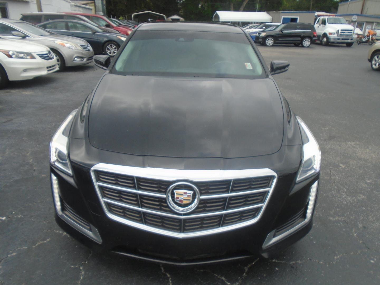 2014 Cadillac CTS 2.0L Turbo Luxury RWD (1G6AR5SX0E0) with an 2.0L L4 DOHC 24V TURBO engine, 6-Speed Automatic transmission, located at 6112 N Florida Avenue, Tampa, FL, 33604, (888) 521-5131, 27.954929, -82.459534 - Photo#1