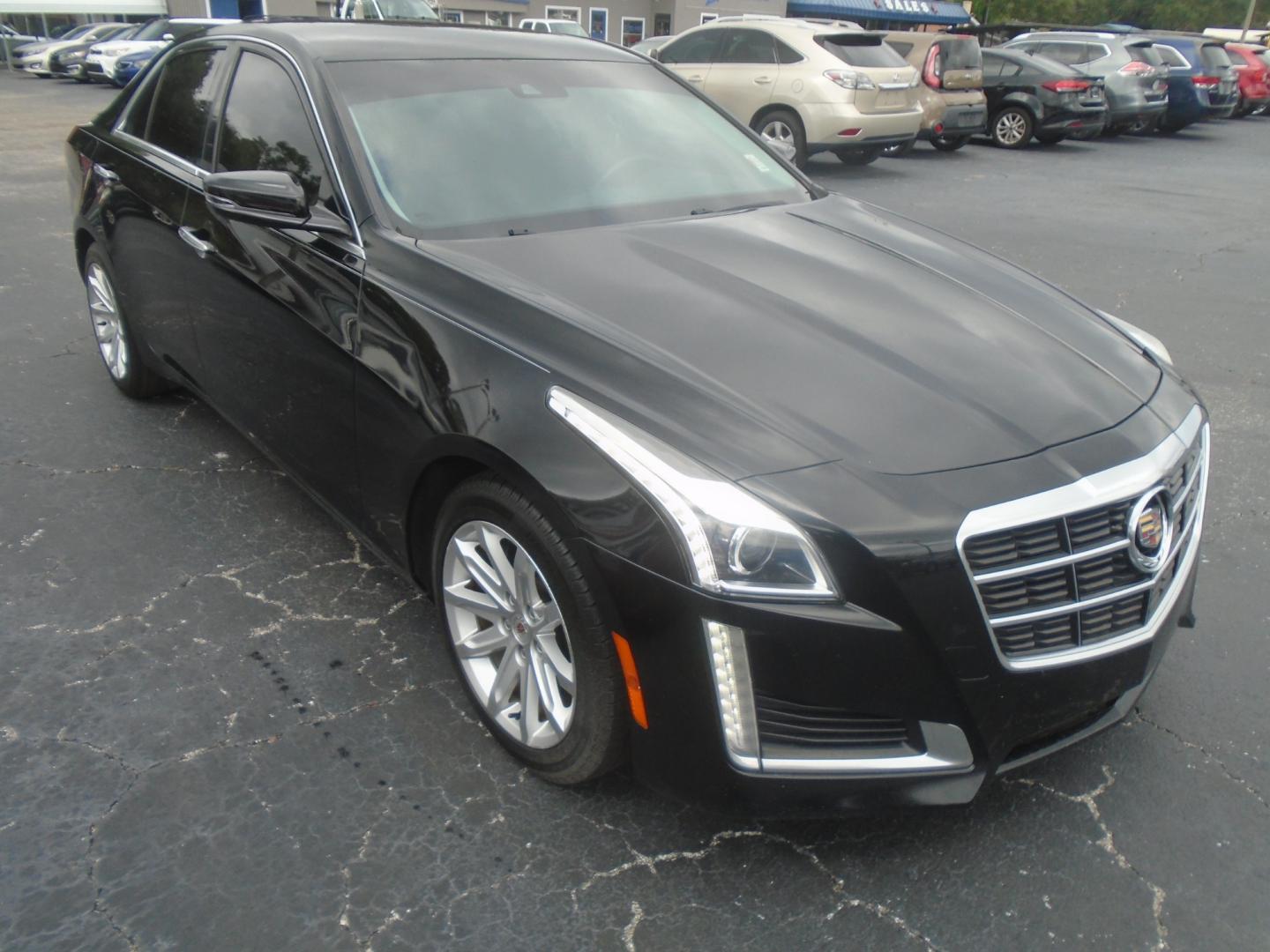 2014 Cadillac CTS 2.0L Turbo Luxury RWD (1G6AR5SX0E0) with an 2.0L L4 DOHC 24V TURBO engine, 6-Speed Automatic transmission, located at 6112 N Florida Avenue, Tampa, FL, 33604, (888) 521-5131, 27.954929, -82.459534 - Photo#2