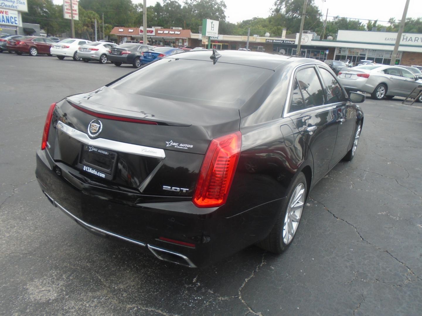 2014 Cadillac CTS 2.0L Turbo Luxury RWD (1G6AR5SX0E0) with an 2.0L L4 DOHC 24V TURBO engine, 6-Speed Automatic transmission, located at 6112 N Florida Avenue, Tampa, FL, 33604, (888) 521-5131, 27.954929, -82.459534 - Photo#3