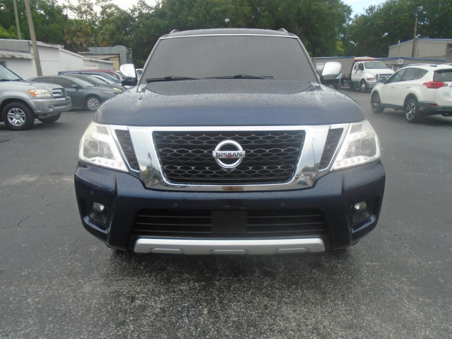 2017 Nissan Armada SL 2WD (JN8AY2NF4H9) with an 5.6L V8 DOHC 32V engine, 7A transmission, located at 6112 N Florida Avenue, Tampa, FL, 33604, (888) 521-5131, 27.954929, -82.459534 - Photo#2