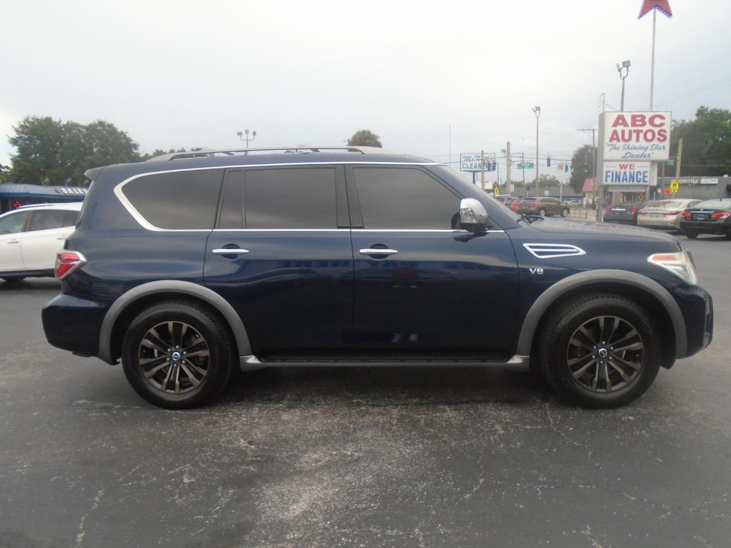 2017 Nissan Armada SL 2WD (JN8AY2NF4H9) with an 5.6L V8 DOHC 32V engine, 7A transmission, located at 6112 N Florida Avenue, Tampa, FL, 33604, (888) 521-5131, 27.954929, -82.459534 - Photo#3