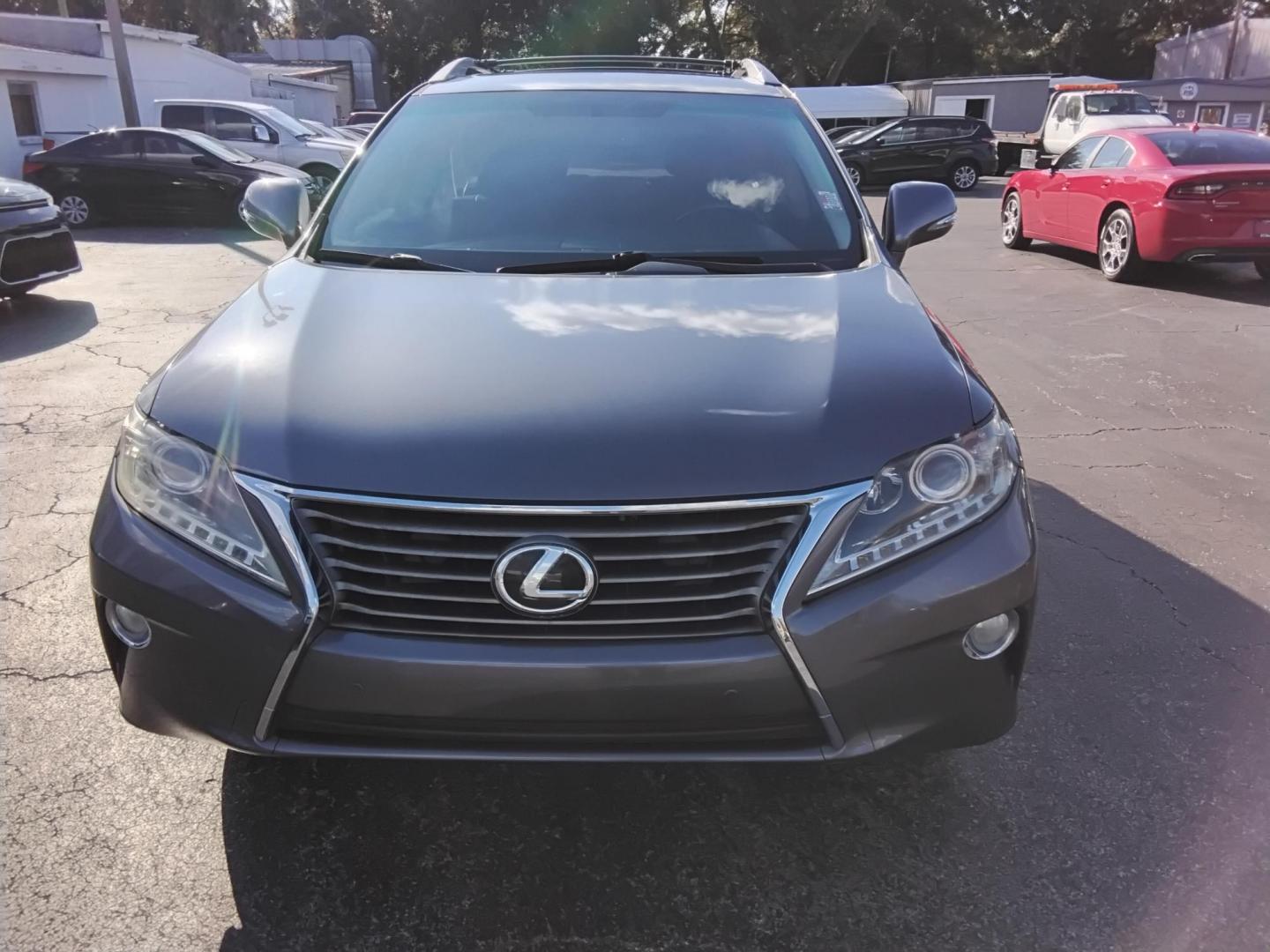 2015 GRAY /Black Lexus RX 350 FWD (2T2ZK1BA8FC) with an 3.5L V6 DOHC 24V engine, 6-Speed Automatic transmission, located at 6112 N Florida Avenue, Tampa, FL, 33604, (888) 521-5131, 27.954929, -82.459534 - 499$ down plus tax & tag. - Photo#3