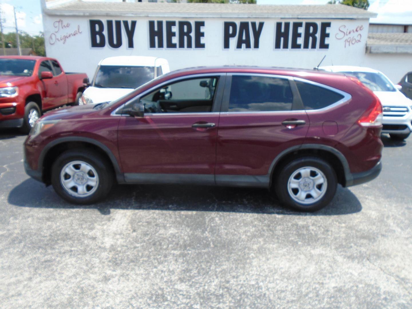 2014 Honda CR-V LX 4WD 5-Speed AT (5J6RM4H39EL) with an 2.4L L4 DOHC 16V engine, 5-Speed Automatic transmission, located at 6112 N Florida Avenue, Tampa, FL, 33604, (888) 521-5131, 27.954929, -82.459534 - Photo#0