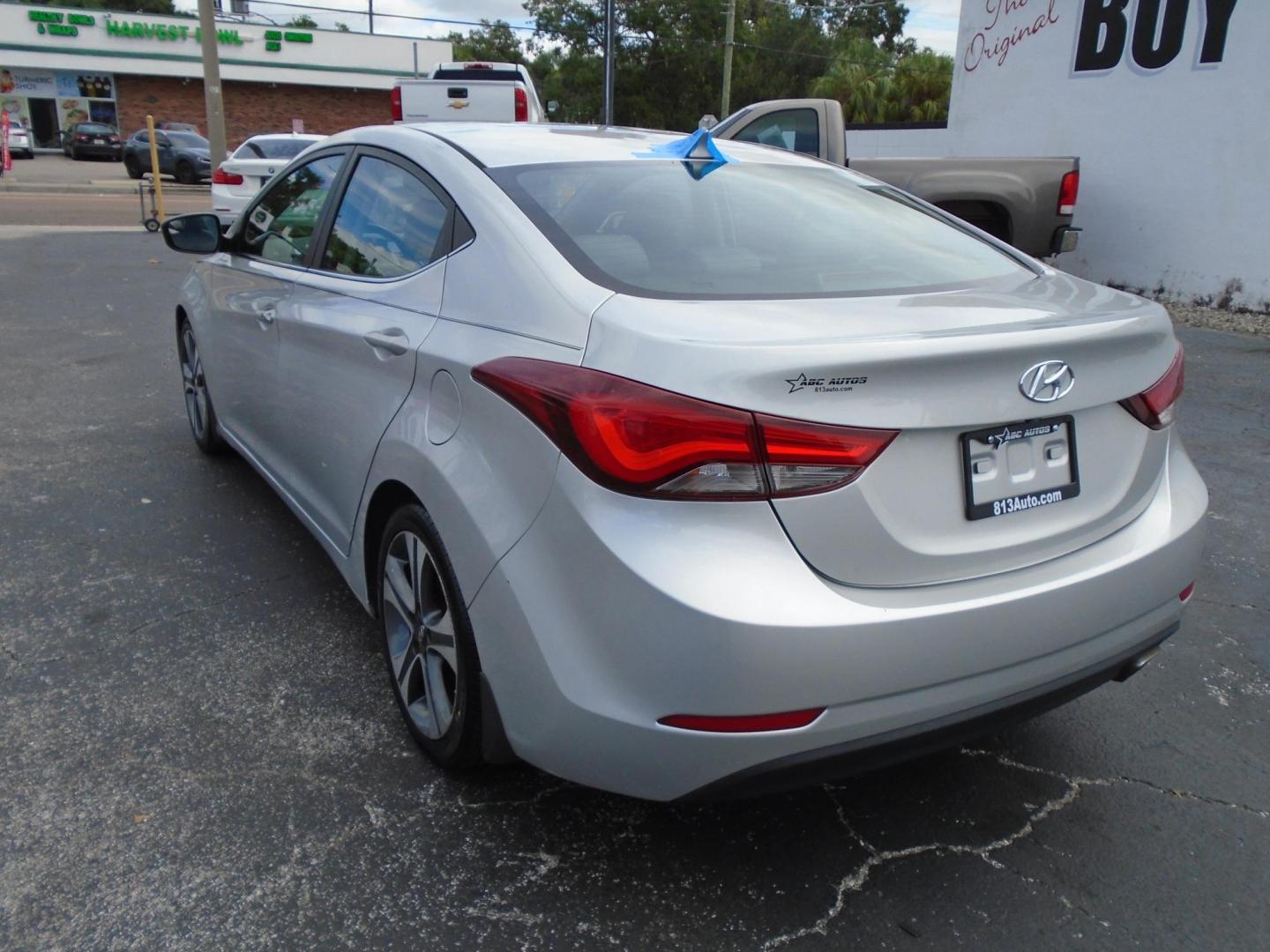 2015 SILVER /Grey Hyundai Elantra (KMHDH4AH5FU) , located at 6112 N Florida Avenue, Tampa, FL, 33604, (888) 521-5131, 27.954929, -82.459534 - 499$ down plus tax & tag. - Photo#5