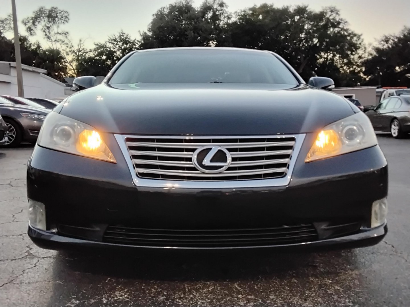 2010 GRAY /Beige Lexus ES 350 Sedan (JTHBK1EG2A2) with an 3.5L V6 DOHC 24V engine, 6-Speed Automatic transmission, located at 6112 N Florida Avenue, Tampa, FL, 33604, (888) 521-5131, 27.954929, -82.459534 - 499$ down plus tax & tag.- Photo#1