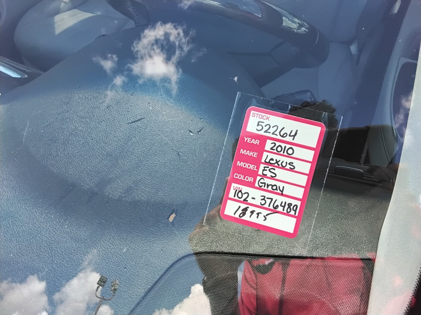 2010 GRAY /Beige Lexus ES 350 Sedan (JTHBK1EG2A2) with an 3.5L V6 DOHC 24V engine, 6-Speed Automatic transmission, located at 6112 N Florida Avenue, Tampa, FL, 33604, (888) 521-5131, 27.954929, -82.459534 - 499$ down plus tax & tag.- Photo#12