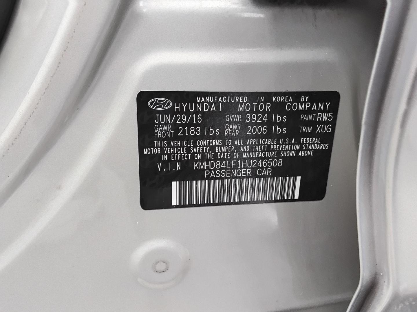 2017 TAN /Beige Hyundai Elantra Limited (KMHD84LF1HU) with an 1.8L L4 DOHC 16V engine, 6A transmission, located at 6112 N Florida Avenue, Tampa, FL, 33604, (888) 521-5131, 27.954929, -82.459534 - 499$ DOWN PLUS TAX & TAG. - Photo#18