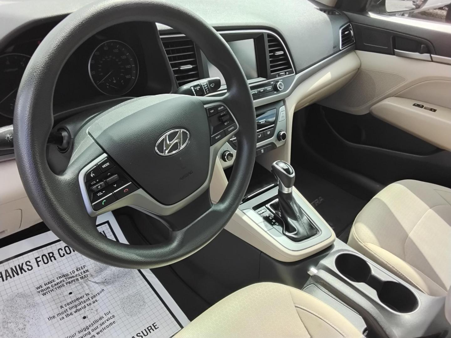 2017 TAN /Beige Hyundai Elantra Limited (KMHD84LF1HU) with an 1.8L L4 DOHC 16V engine, 6A transmission, located at 6112 N Florida Avenue, Tampa, FL, 33604, (888) 521-5131, 27.954929, -82.459534 - 499$ DOWN PLUS TAX & TAG. - Photo#10