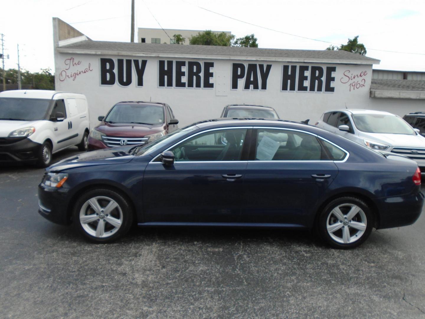 2012 Volkswagen Passat (1VWBP7A37CC) , located at 6112 N Florida Avenue, Tampa, FL, 33604, (888) 521-5131, 27.954929, -82.459534 - Photo#0