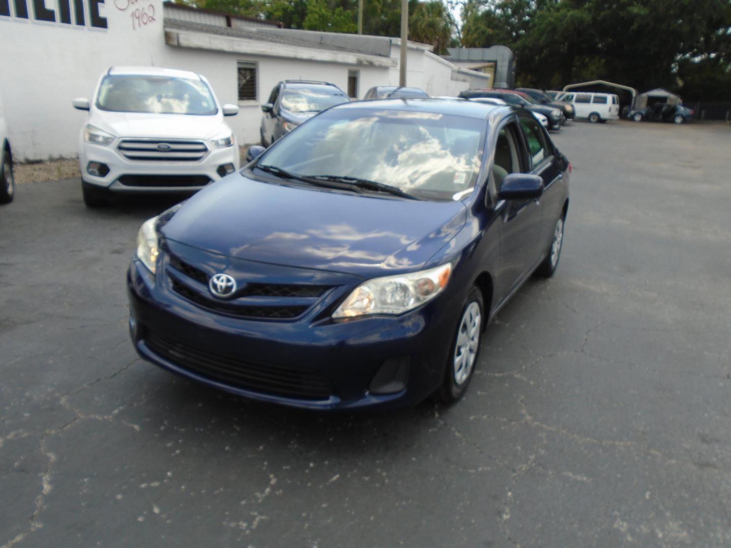 2012 Blue Toyota Corolla S 4-Speed AT (JTDBU4EE6C9) with an 1.8L L4 DOHC 16V engine, 4-Speed Automatic transmission, located at 6112 N Florida Avenue, Tampa, FL, 33604, (888) 521-5131, 27.954929, -82.459534 - Photo#3