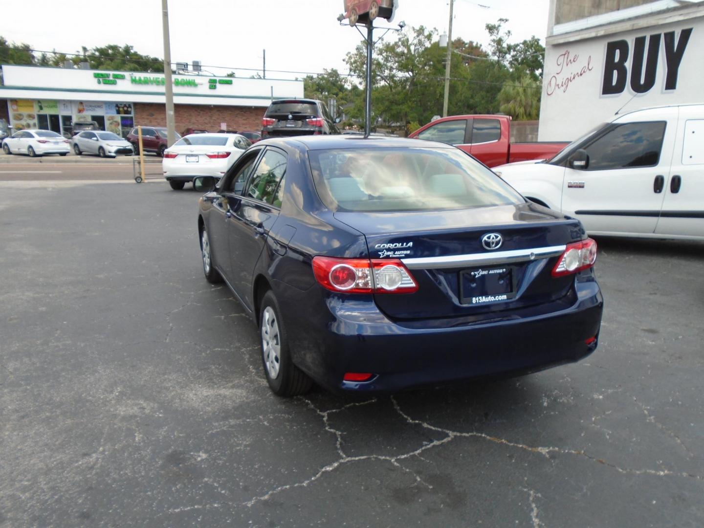 2012 Blue Toyota Corolla S 4-Speed AT (JTDBU4EE6C9) with an 1.8L L4 DOHC 16V engine, 4-Speed Automatic transmission, located at 6112 N Florida Avenue, Tampa, FL, 33604, (888) 521-5131, 27.954929, -82.459534 - Photo#4