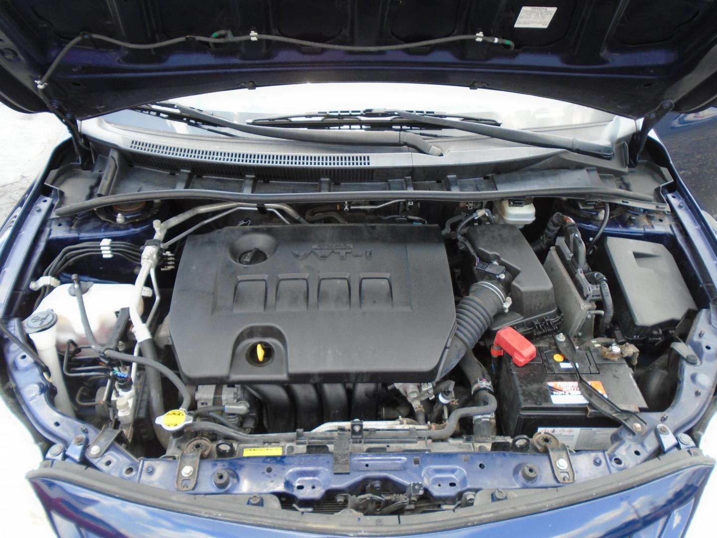 2012 Blue Toyota Corolla S 4-Speed AT (JTDBU4EE6C9) with an 1.8L L4 DOHC 16V engine, 4-Speed Automatic transmission, located at 6112 N Florida Avenue, Tampa, FL, 33604, (888) 521-5131, 27.954929, -82.459534 - Photo#10