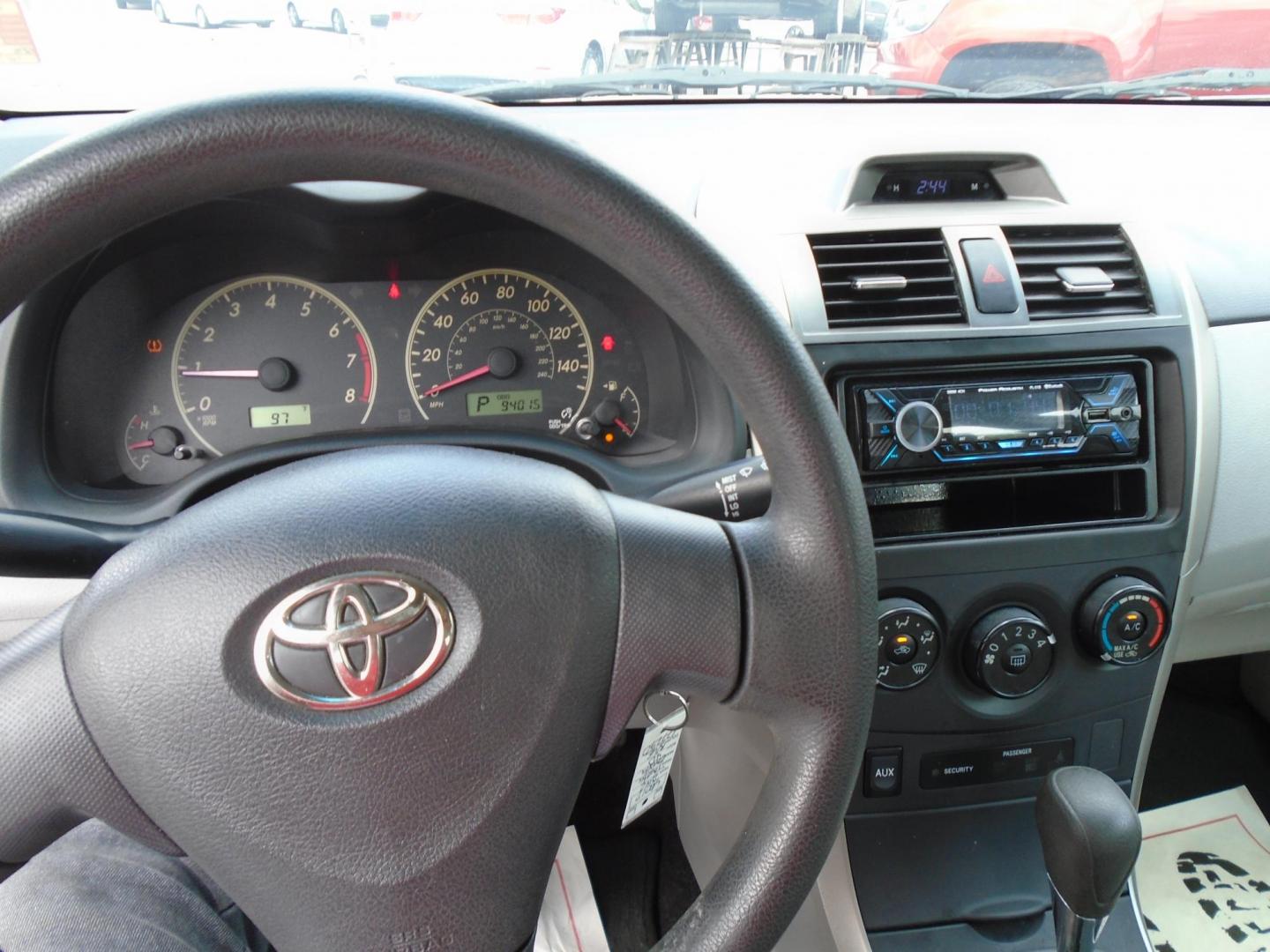 2012 Blue Toyota Corolla S 4-Speed AT (JTDBU4EE6C9) with an 1.8L L4 DOHC 16V engine, 4-Speed Automatic transmission, located at 6112 N Florida Avenue, Tampa, FL, 33604, (888) 521-5131, 27.954929, -82.459534 - Photo#11