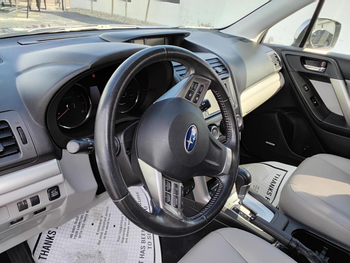 2014 SILVER /Beige Subaru Forester (JF2SJAPC8EH) , located at 6112 N Florida Avenue, Tampa, FL, 33604, (888) 521-5131, 27.954929, -82.459534 - 499$ DOWN PLUS TAX & TAG. - Photo#11