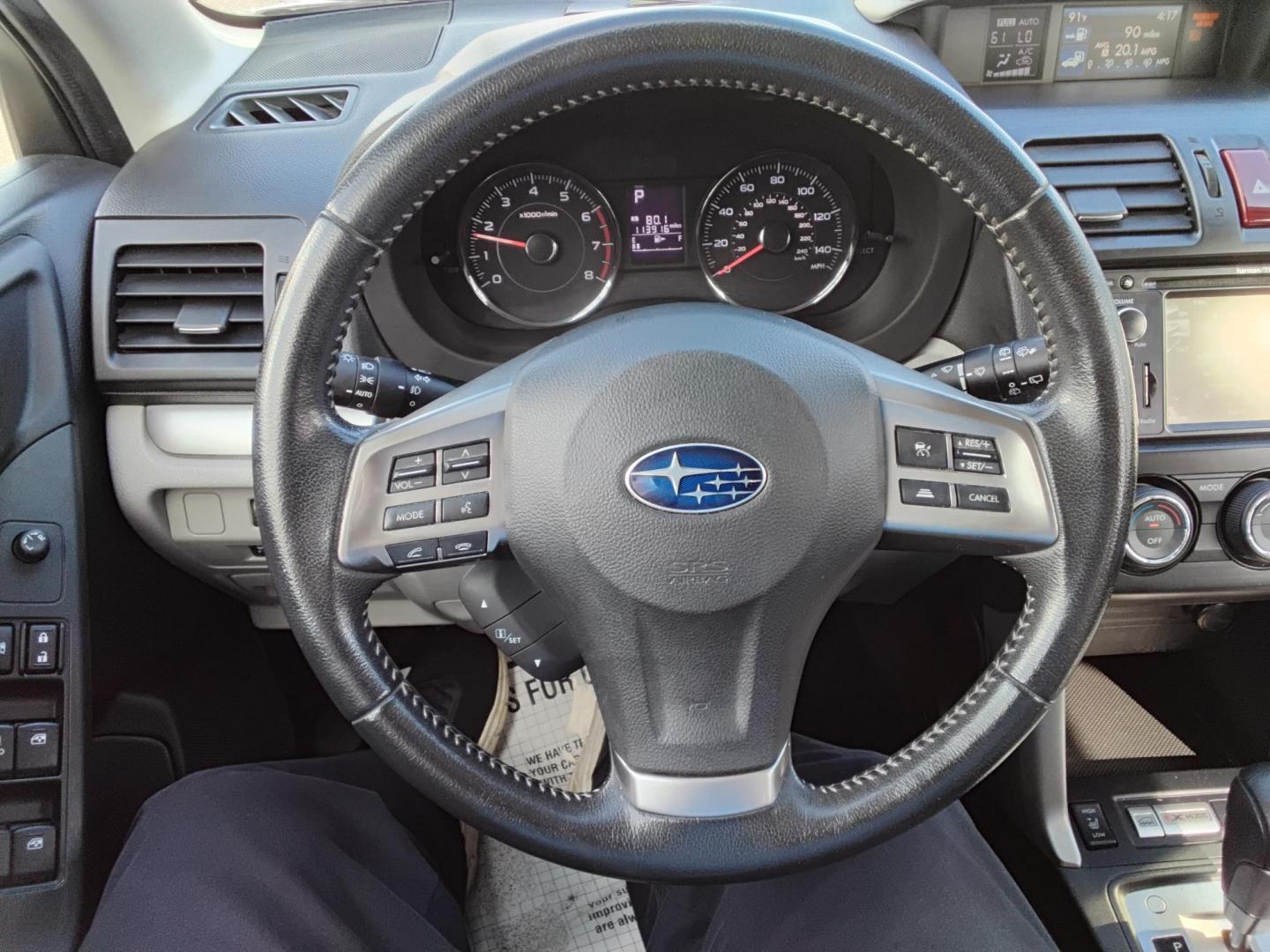 2014 SILVER /Beige Subaru Forester (JF2SJAPC8EH) , located at 6112 N Florida Avenue, Tampa, FL, 33604, (888) 521-5131, 27.954929, -82.459534 - 499$ DOWN PLUS TAX & TAG. - Photo#10