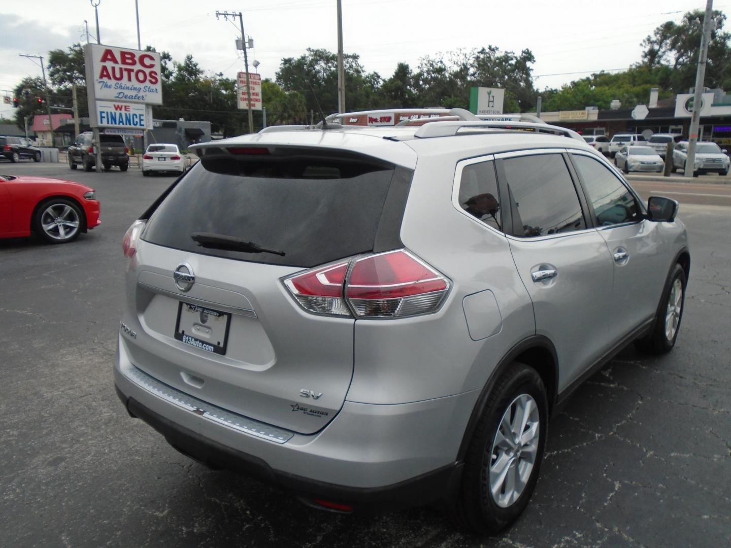 2015 SILVER /Grey Nissan Rogue (5N1AT2MT3FC) , located at 6112 N Florida Avenue, Tampa, FL, 33604, (888) 521-5131, 27.954929, -82.459534 - 499$ down plus tax & tag. - Photo#6