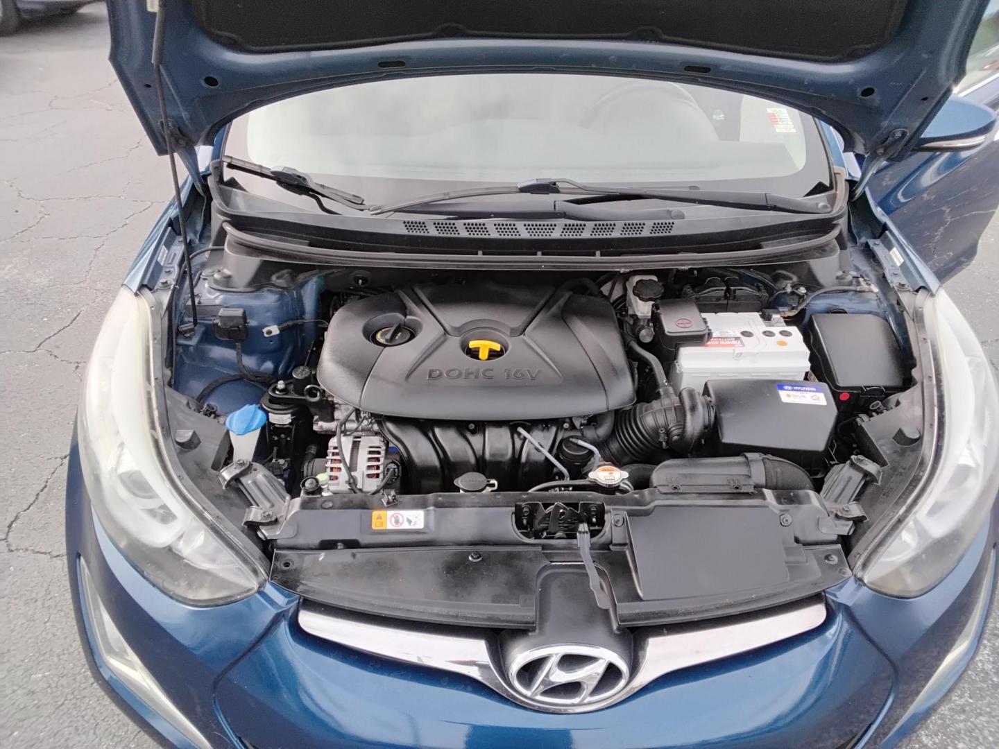 2015 DK BLUE /Grey Hyundai Elantra (KMHDH4AEXFU) , located at 6112 N Florida Avenue, Tampa, FL, 33604, (888) 521-5131, 27.954929, -82.459534 - $499 down plus tax & tag. - Photo#13