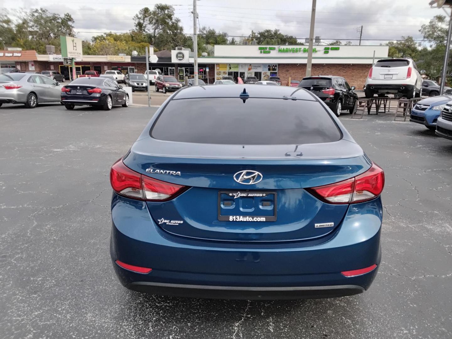 2015 DK BLUE /Grey Hyundai Elantra (KMHDH4AEXFU) , located at 6112 N Florida Avenue, Tampa, FL, 33604, (888) 521-5131, 27.954929, -82.459534 - $499 down plus tax & tag. - Photo#7