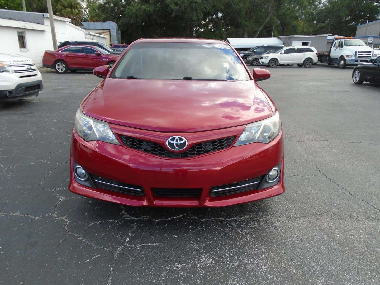 2012 RED /Black Toyota Camry (4T1BF1FK7CU) , located at 6112 N Florida Avenue, Tampa, FL, 33604, (888) 521-5131, 27.954929, -82.459534 - 499$ down plus tax & tag. - Photo#1