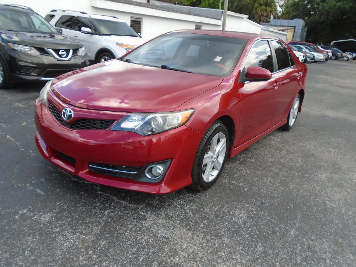 2012 RED /Black Toyota Camry (4T1BF1FK7CU) , located at 6112 N Florida Avenue, Tampa, FL, 33604, (888) 521-5131, 27.954929, -82.459534 - 499$ down plus tax & tag. - Photo#2