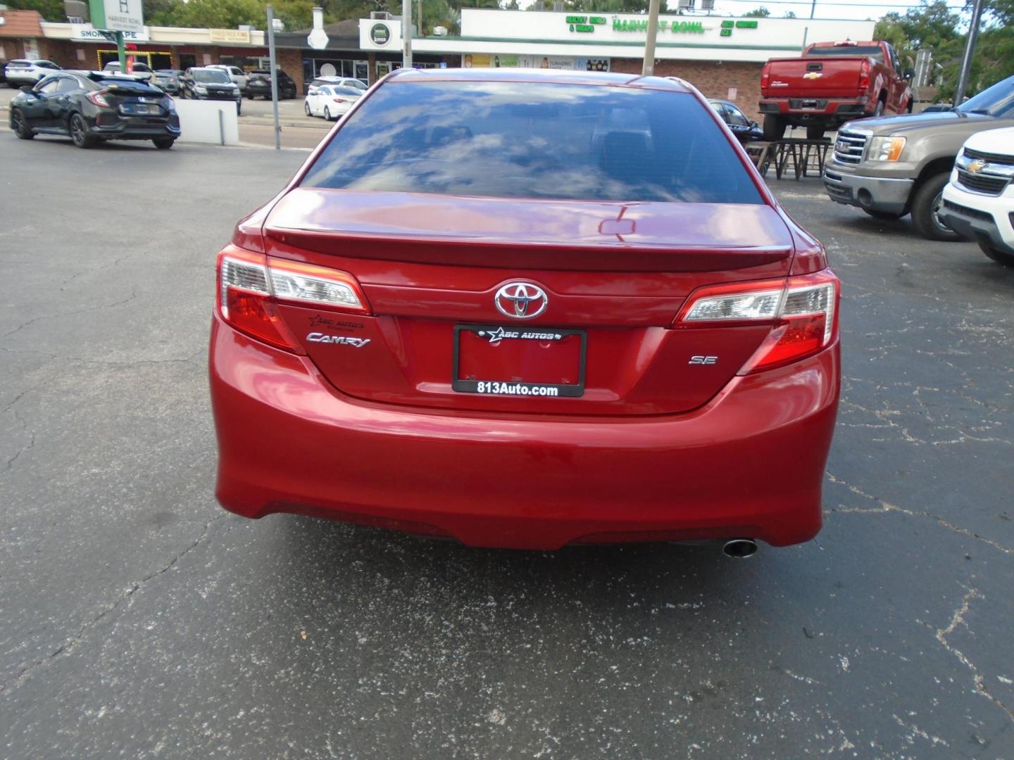 2012 RED /Black Toyota Camry (4T1BF1FK7CU) , located at 6112 N Florida Avenue, Tampa, FL, 33604, (888) 521-5131, 27.954929, -82.459534 - 499$ down plus tax & tag. - Photo#6