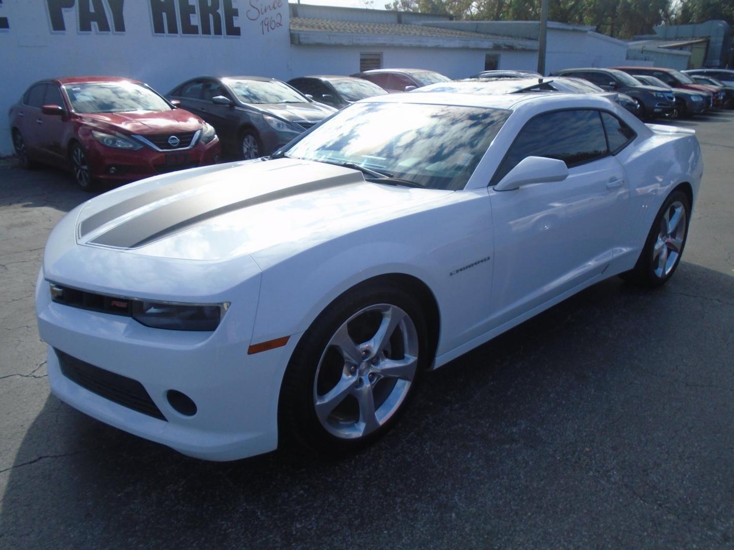 2015 Chevrolet Camaro (2G1FD1E33F9) , located at 6112 N Florida Avenue, Tampa, FL, 33604, (888) 521-5131, 27.954929, -82.459534 - Photo#1