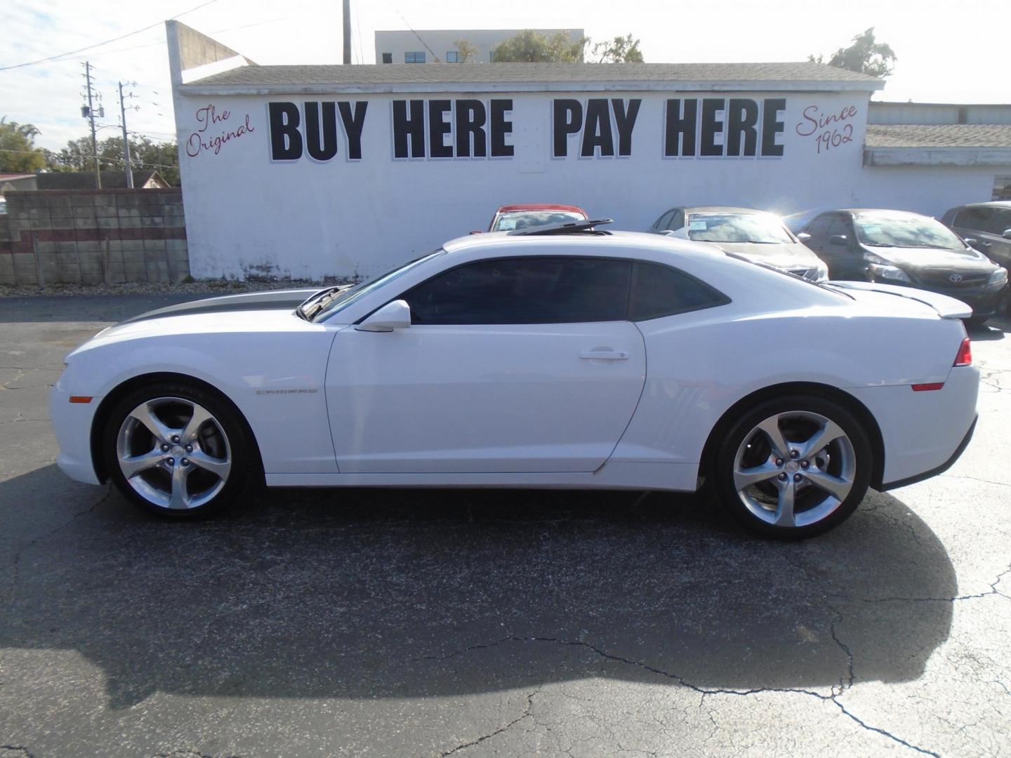 2015 Chevrolet Camaro (2G1FD1E33F9) , located at 6112 N Florida Avenue, Tampa, FL, 33604, (888) 521-5131, 27.954929, -82.459534 - Photo#2