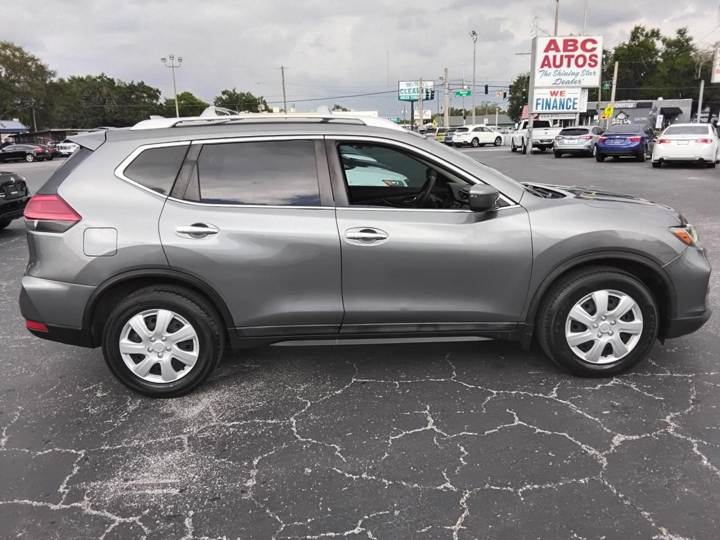 2017 GRAY /Grey Nissan Rogue (5N1AT2MT9HC) , located at 6112 N Florida Avenue, Tampa, FL, 33604, (888) 521-5131, 27.954929, -82.459534 - $499 down plus tax & tag.- Photo#2