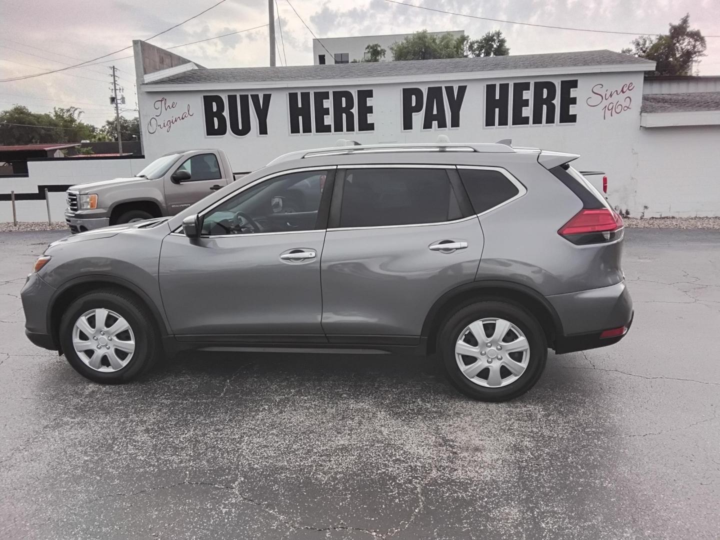 2017 GRAY /Grey Nissan Rogue (5N1AT2MT9HC) , located at 6112 N Florida Avenue, Tampa, FL, 33604, (888) 521-5131, 27.954929, -82.459534 - $499 down plus tax & tag.- Photo#0