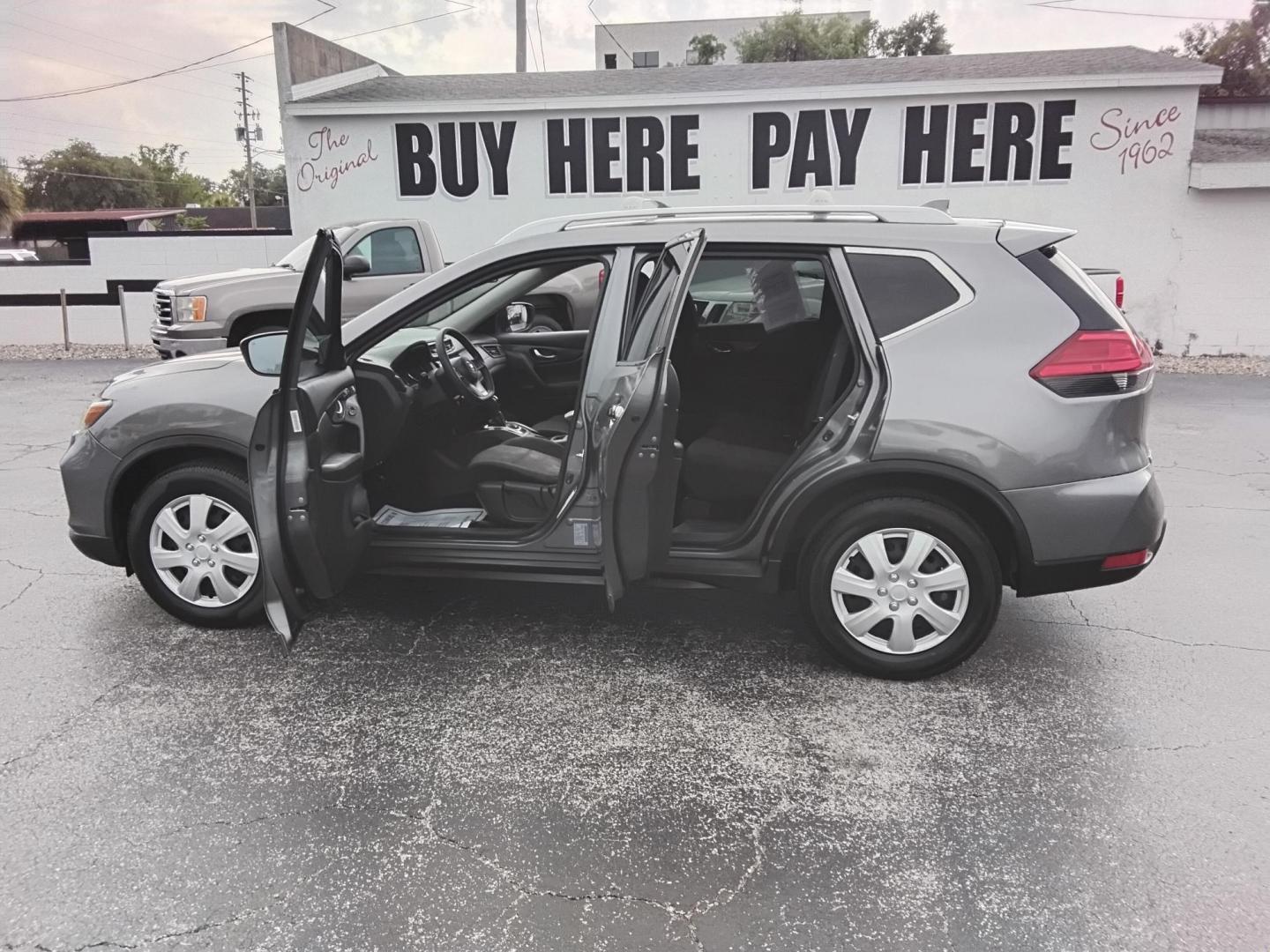 2017 GRAY /Grey Nissan Rogue (5N1AT2MT9HC) , located at 6112 N Florida Avenue, Tampa, FL, 33604, (888) 521-5131, 27.954929, -82.459534 - $499 down plus tax & tag.- Photo#1