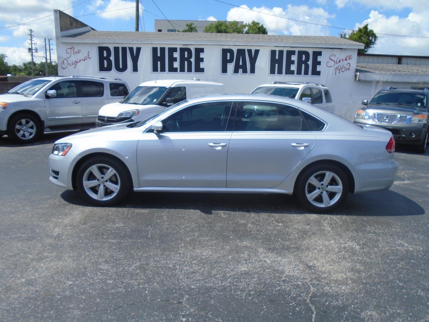 2015 SILVER Volkswagen Passat (1VWBT7A36FC) , located at 6112 N Florida Avenue, Tampa, FL, 33604, (888) 521-5131, 27.954929, -82.459534 - Photo#0