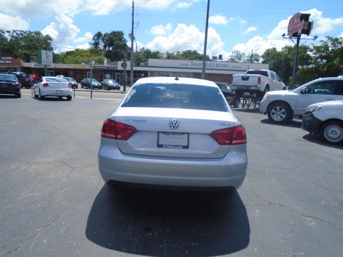 2015 SILVER Volkswagen Passat (1VWBT7A36FC) , located at 6112 N Florida Avenue, Tampa, FL, 33604, (888) 521-5131, 27.954929, -82.459534 - Photo#3