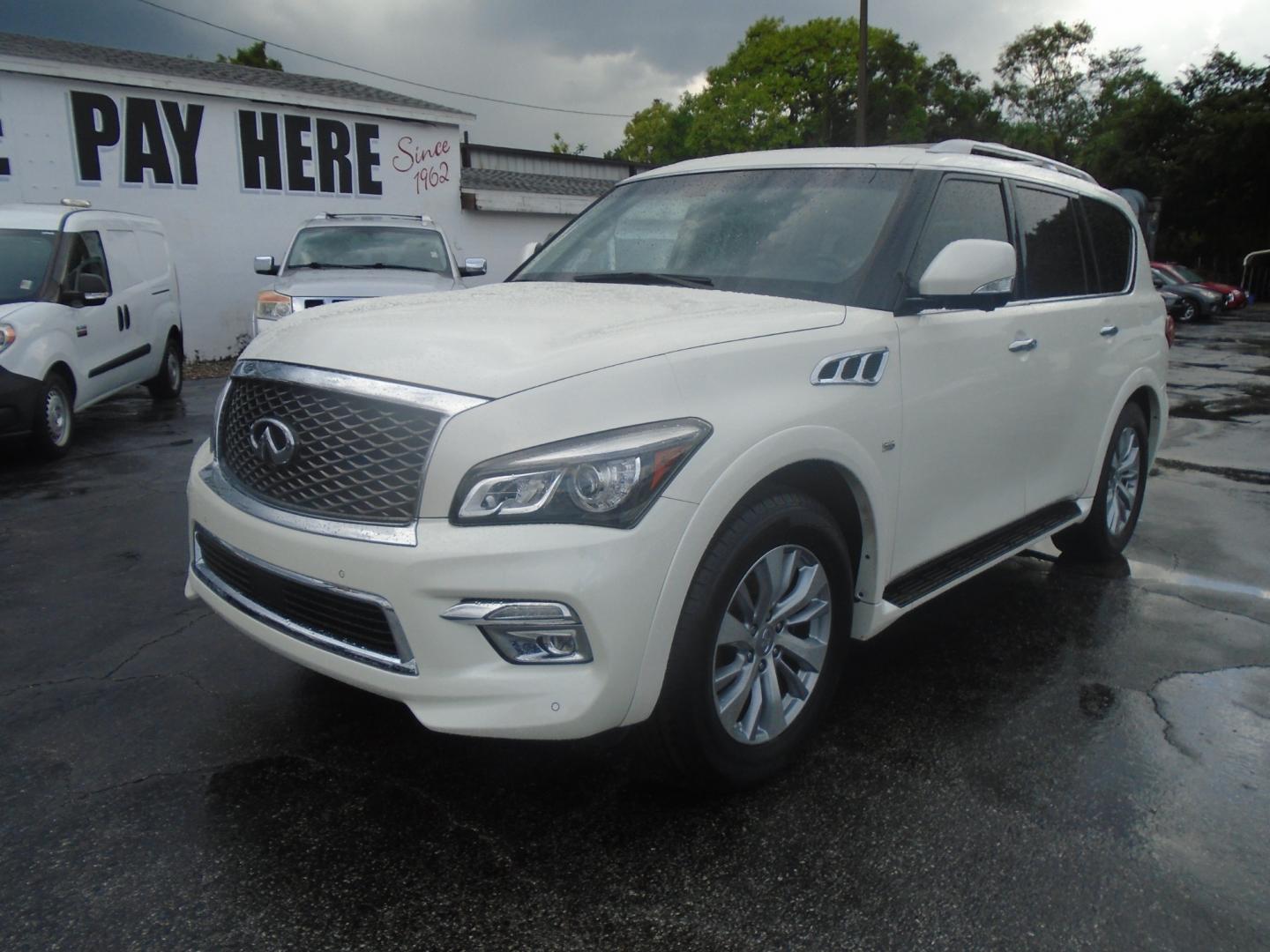 2016 Infiniti QX80 (JN8AZ2NFXG9) , located at 6112 N Florida Avenue, Tampa, FL, 33604, (888) 521-5131, 27.954929, -82.459534 - Photo#4