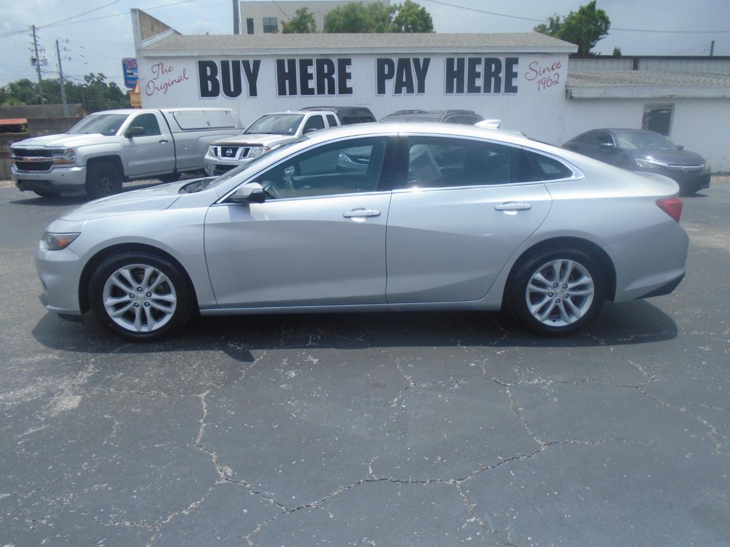 2018 Chevrolet Malibu (1G1ZD5ST4JF) , located at 6112 N Florida Avenue, Tampa, FL, 33604, (888) 521-5131, 27.954929, -82.459534 - Photo#0