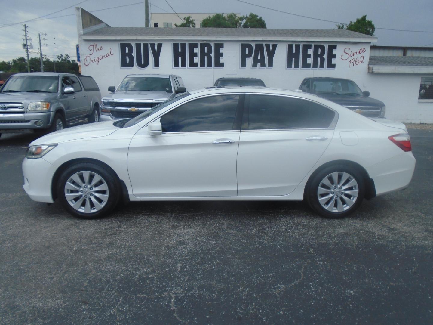 2014 Honda Accord (1HGCR3F83EA) , located at 6112 N Florida Avenue, Tampa, FL, 33604, (888) 521-5131, 27.954929, -82.459534 - Photo#0