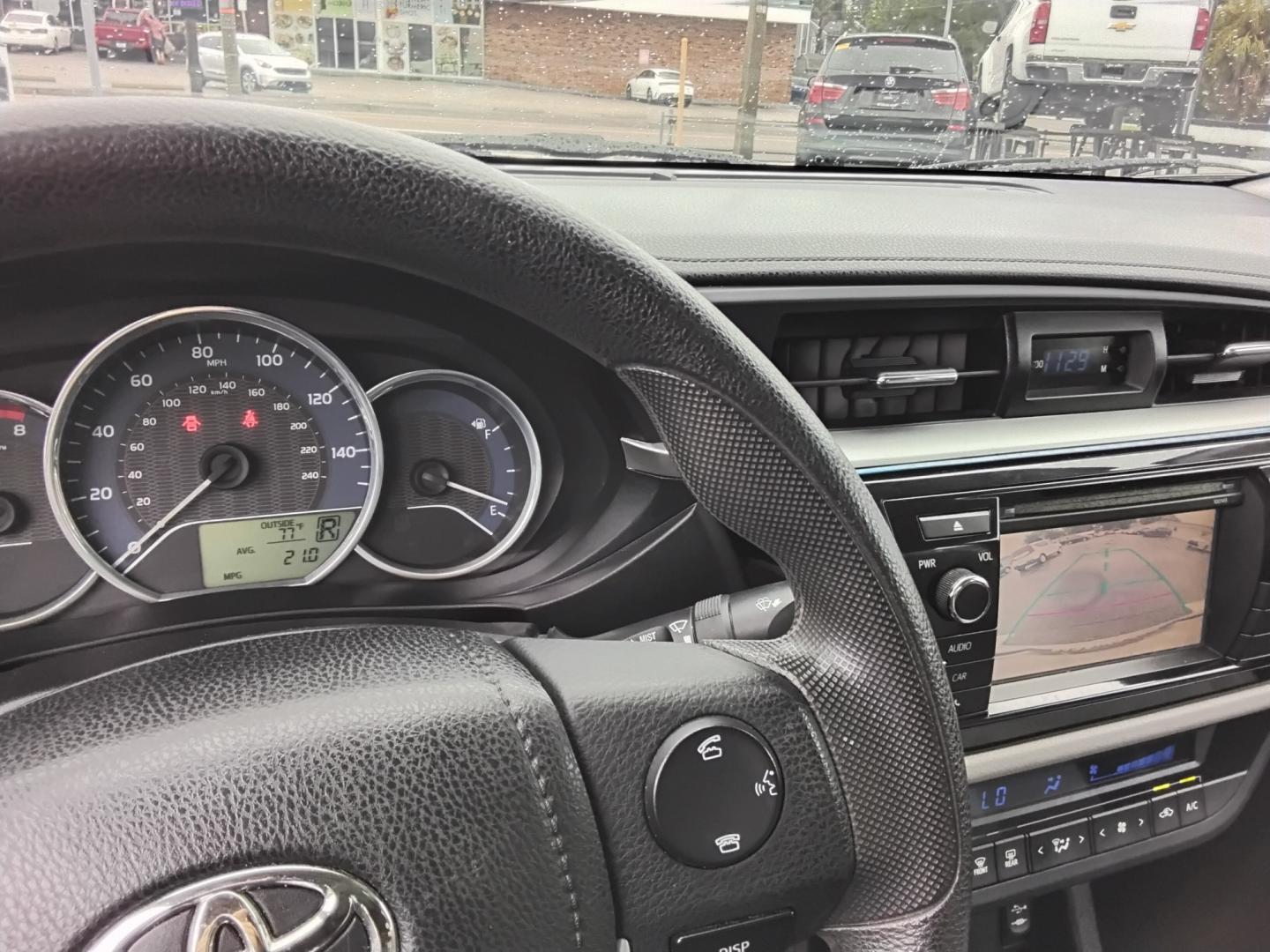 2015 White /Grey Toyota Corolla (2T1BURHEXFC) , located at 6112 N Florida Avenue, Tampa, FL, 33604, (888) 521-5131, 27.954929, -82.459534 - $499 down plus tax & tag.- Photo#7
