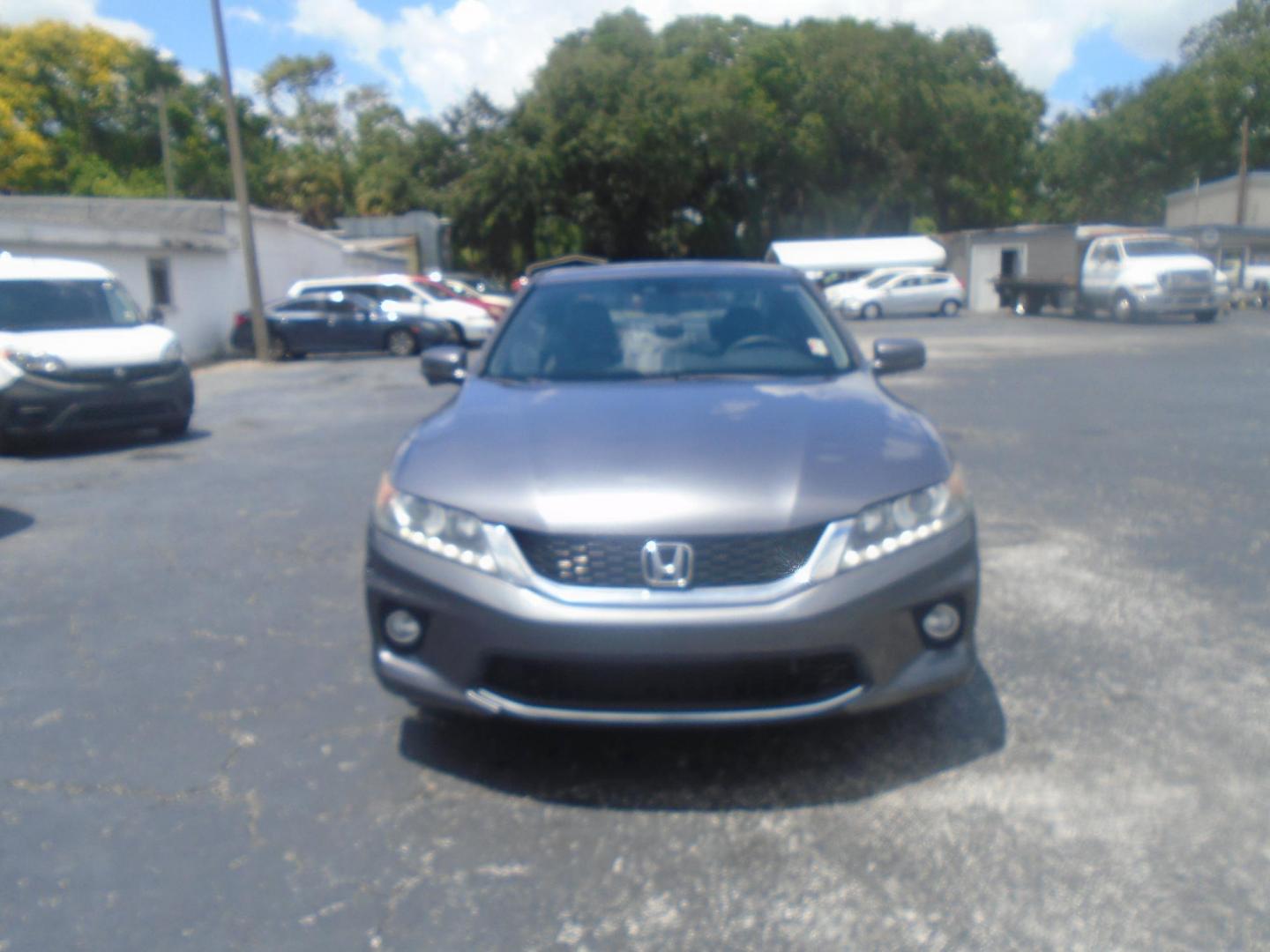 2015 Honda Accord EX-L V6 Coupe AT (1HGCT2B84FA) with an 3.5L V6 SOHC 24V engine, 6-Speed Automatic transmission, located at 6112 N Florida Avenue, Tampa, FL, 33604, (888) 521-5131, 27.954929, -82.459534 - Photo#1