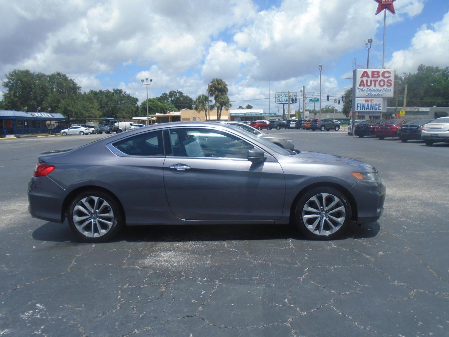 2015 Honda Accord EX-L V6 Coupe AT (1HGCT2B84FA) with an 3.5L V6 SOHC 24V engine, 6-Speed Automatic transmission, located at 6112 N Florida Avenue, Tampa, FL, 33604, (888) 521-5131, 27.954929, -82.459534 - Photo#12