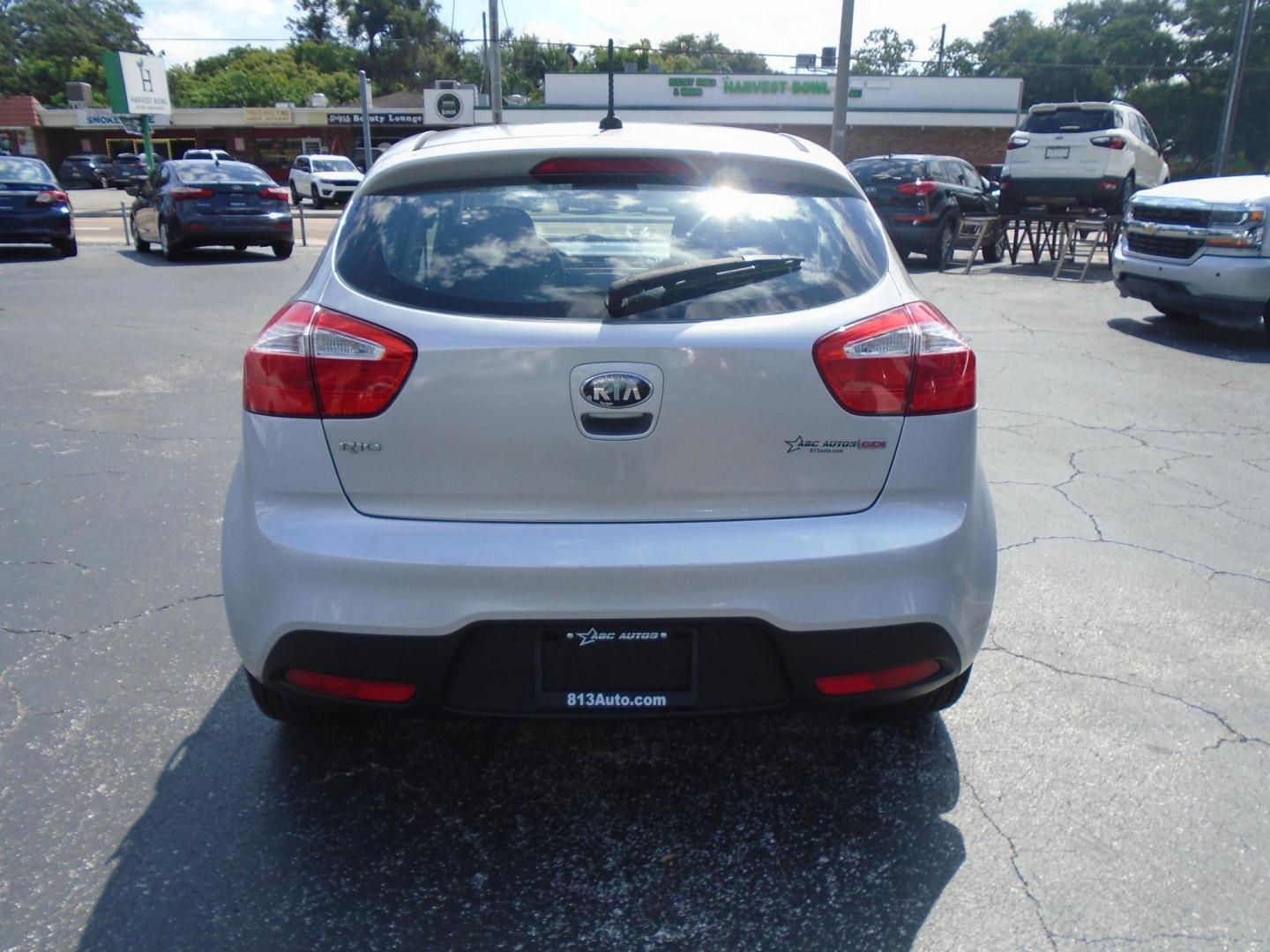 2013 Kia Rio5 LX (KNADM5A35D6) with an 1.6L L4 DOHC 16V engine, located at 6112 N Florida Avenue, Tampa, FL, 33604, (888) 521-5131, 27.954929, -82.459534 - Photo#3