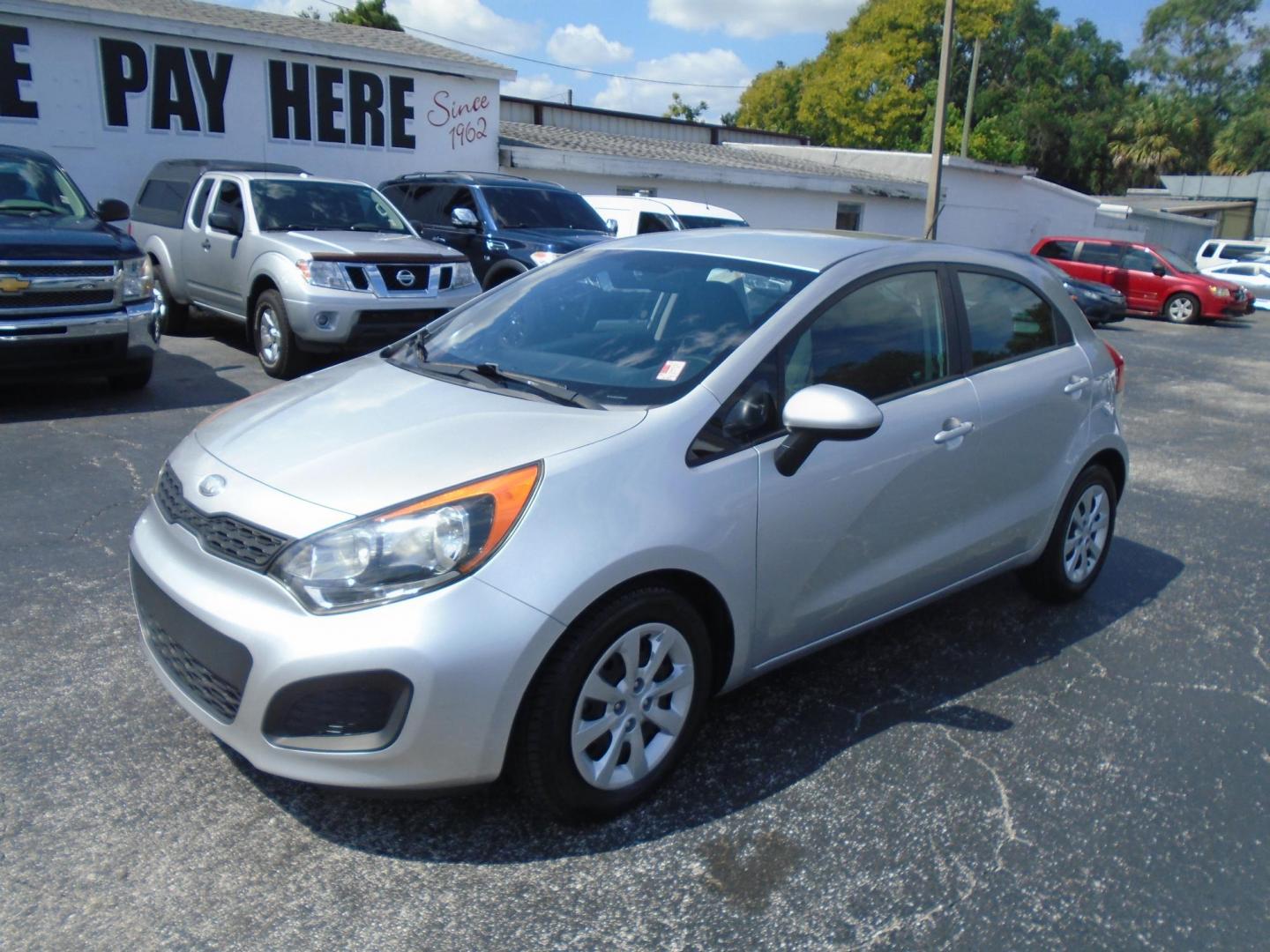 2013 Kia Rio5 LX (KNADM5A35D6) with an 1.6L L4 DOHC 16V engine, located at 6112 N Florida Avenue, Tampa, FL, 33604, (888) 521-5131, 27.954929, -82.459534 - Photo#7