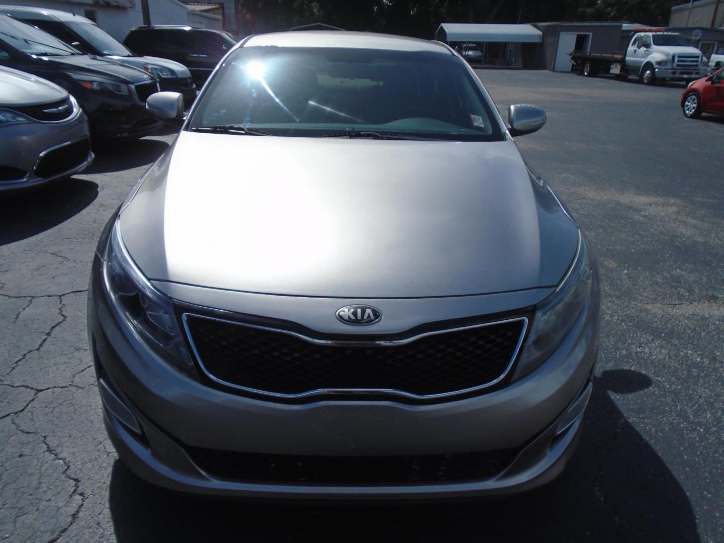 2015 Kia Optima LX (5XXGM4A79FG) with an 2.4L L4 DOHC 16V engine, 6-Speed Automatic transmission, located at 6112 N Florida Avenue, Tampa, FL, 33604, (888) 521-5131, 27.954929, -82.459534 - Photo#1