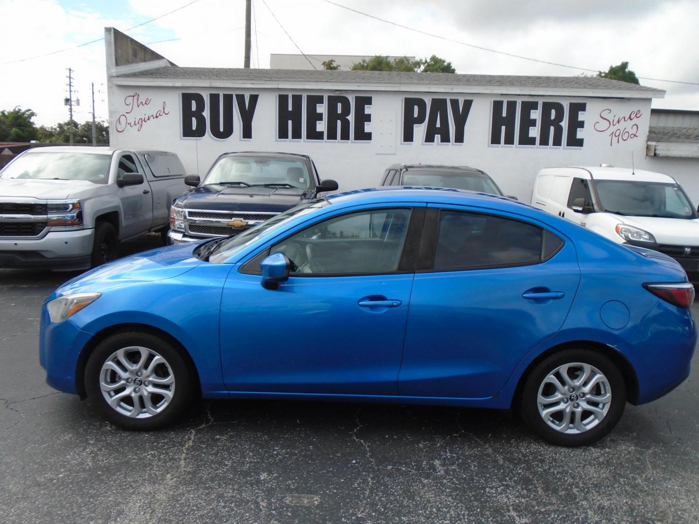 2017 Scion Yaris iA 6M (3MYDLBYV1HY) with an 1.5L L4 DOHC 16V engine, 6M transmission, located at 6112 N Florida Avenue, Tampa, FL, 33604, (888) 521-5131, 27.954929, -82.459534 - Photo#0