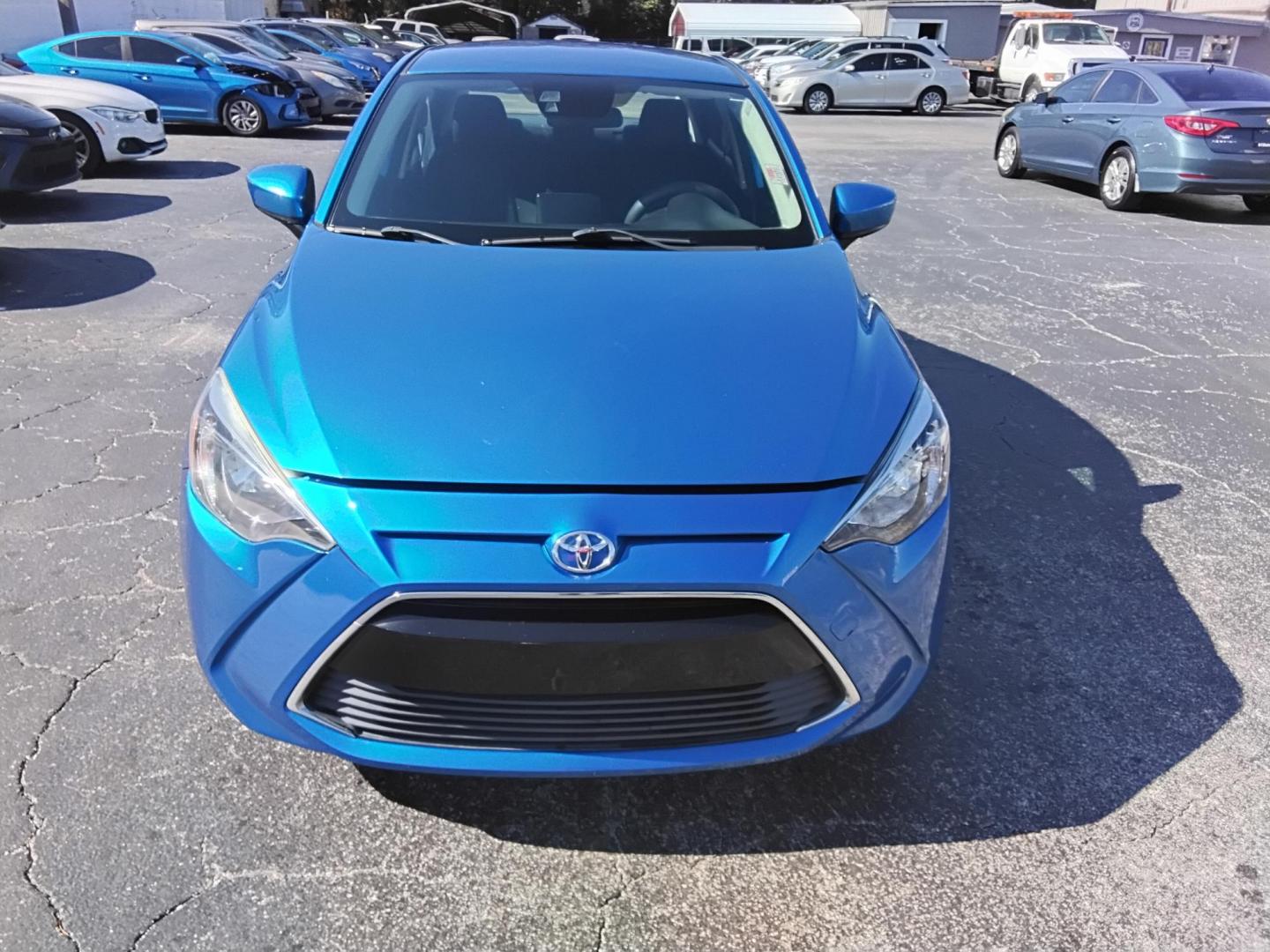 2017 BLUE /Grey Scion Yaris iA 6M (3MYDLBYV1HY) with an 1.5L L4 DOHC 16V engine, 6M transmission, located at 6112 N Florida Avenue, Tampa, FL, 33604, (888) 521-5131, 27.954929, -82.459534 - $499 down plus tax & tag. - Photo#5