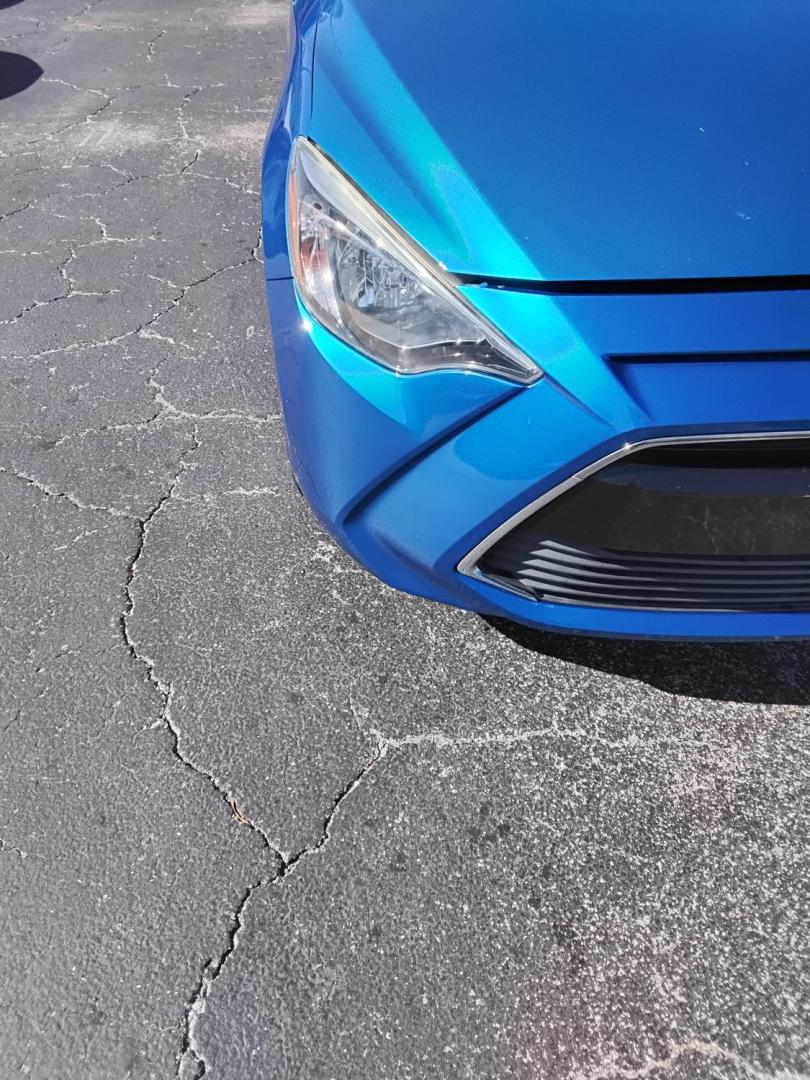 2017 BLUE /Grey Scion Yaris iA 6M (3MYDLBYV1HY) with an 1.5L L4 DOHC 16V engine, 6M transmission, located at 6112 N Florida Avenue, Tampa, FL, 33604, (888) 521-5131, 27.954929, -82.459534 - $499 down plus tax & tag. - Photo#4