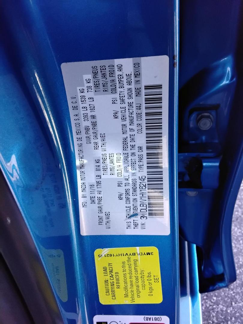 2017 BLUE /Grey Scion Yaris iA 6M (3MYDLBYV1HY) with an 1.5L L4 DOHC 16V engine, 6M transmission, located at 6112 N Florida Avenue, Tampa, FL, 33604, (888) 521-5131, 27.954929, -82.459534 - $499 down plus tax & tag. - Photo#21