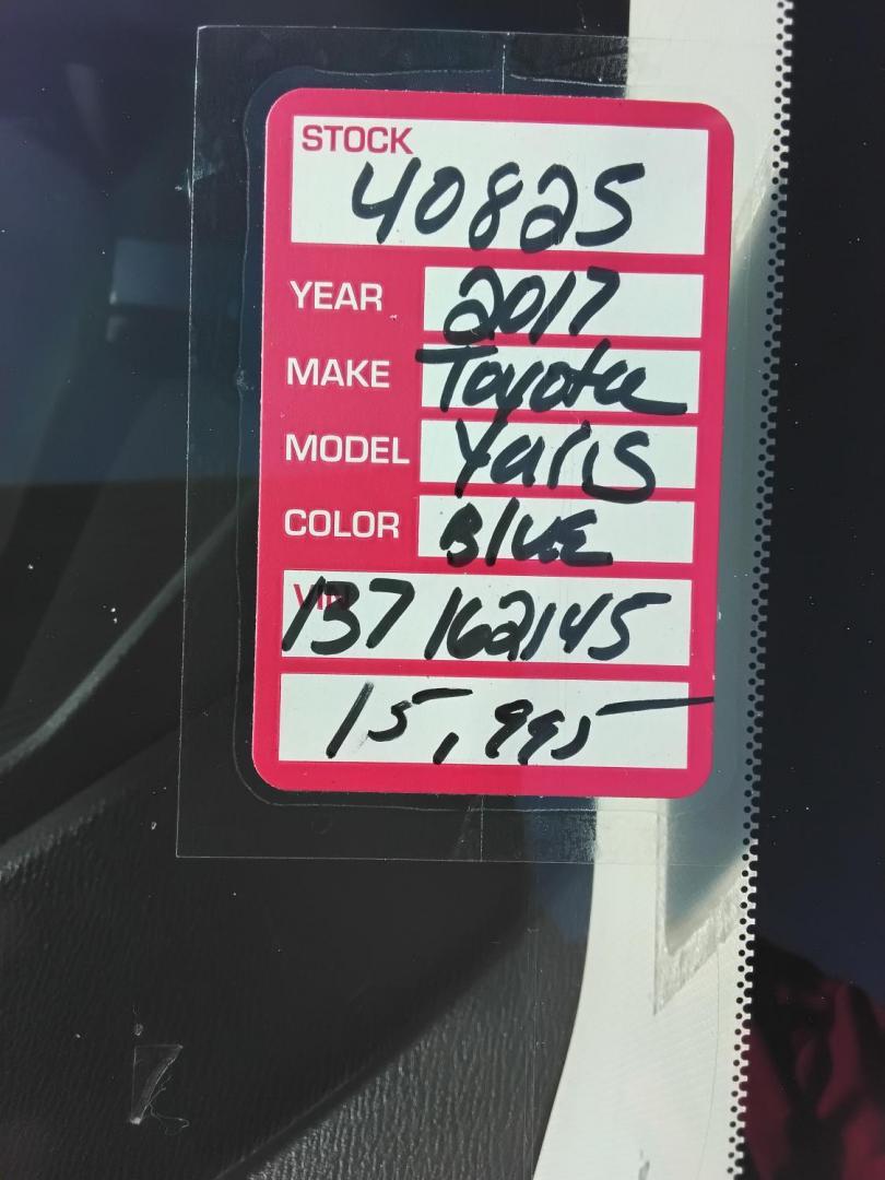 2017 BLUE /Grey Scion Yaris iA 6M (3MYDLBYV1HY) with an 1.5L L4 DOHC 16V engine, 6M transmission, located at 6112 N Florida Avenue, Tampa, FL, 33604, (888) 521-5131, 27.954929, -82.459534 - $499 down plus tax & tag. - Photo#24