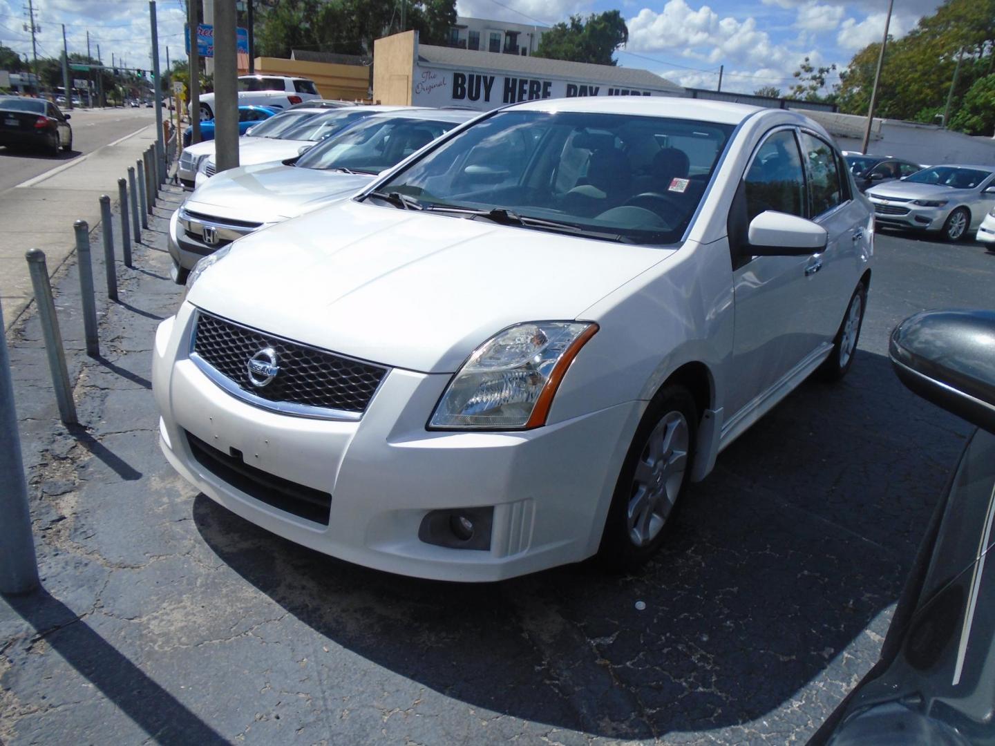 2012 Nissan Sentra 2.0 (3N1AB6AP1CL) with an 2.0L L4 DOHC 16V engine, Continuously Variable Transmission transmission, located at 6112 N Florida Avenue, Tampa, FL, 33604, (888) 521-5131, 27.954929, -82.459534 - Photo#0