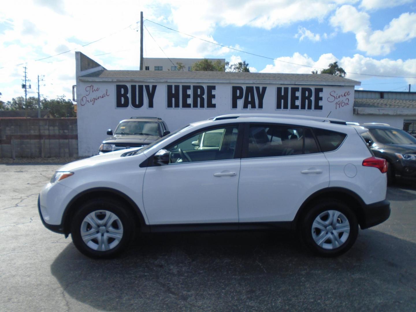 2015 Toyota RAV4 LE AWD (JTMBFREV8FJ) with an 2.5L L4 DOHC 16V engine, 6-Speed Automatic transmission, located at 6112 N Florida Avenue, Tampa, FL, 33604, (888) 521-5131, 27.954929, -82.459534 - Photo#0